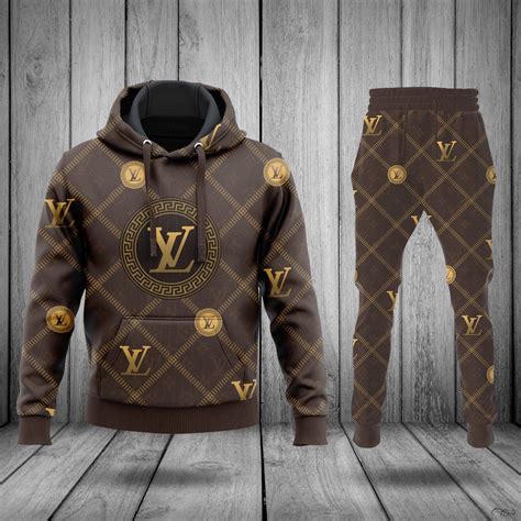 louis vuitton pink sweatshirt|louis vuitton men's sweatsuit.